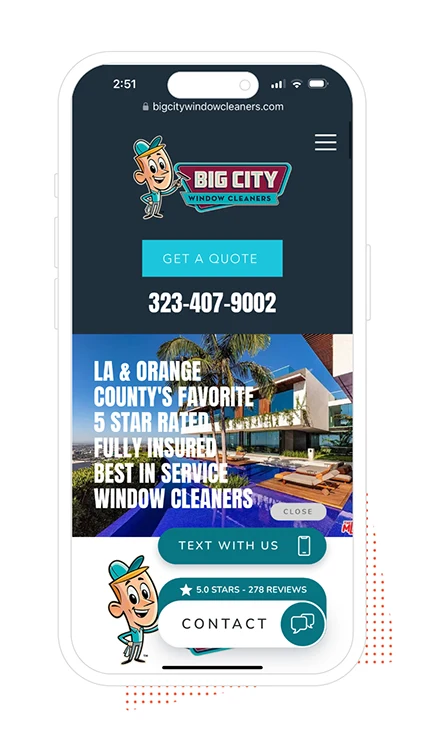 home services texting app