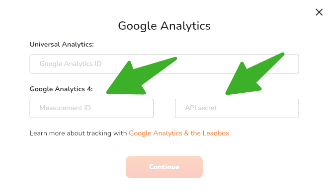 google analytics 4 settings