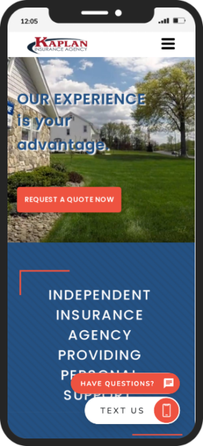 text for insurance quote widget