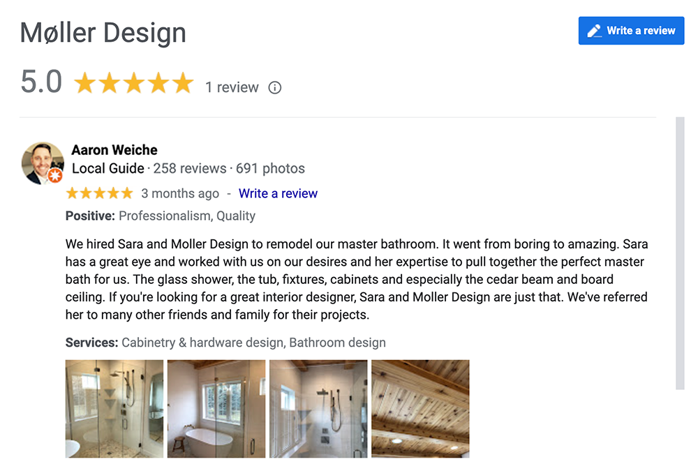 Google photo review